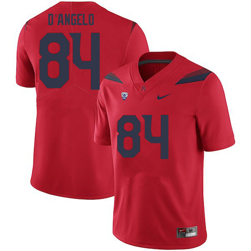 Men #84 Tristen D'Angelo Arizona Wildcats College Football Jerseys Sale-Red